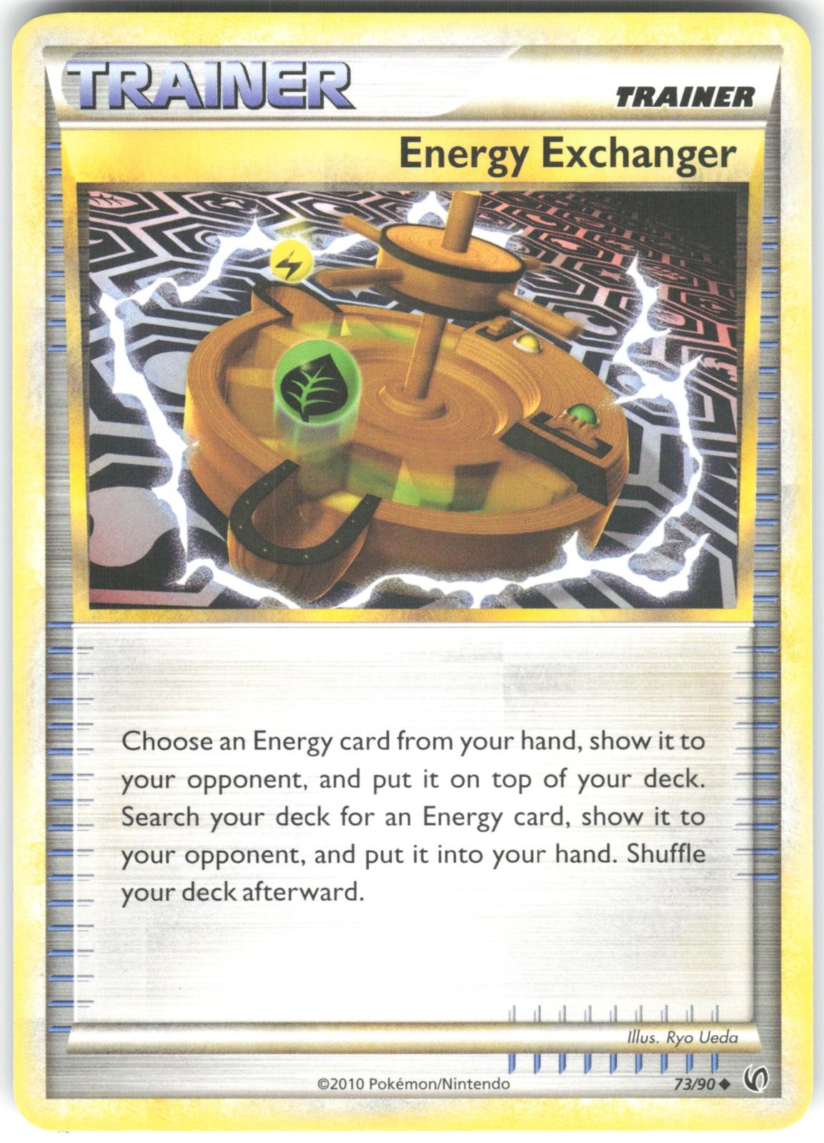 Energy Exchanger 73/90 HGSS Undaunted Pokemon Card HP