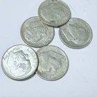 ROOSEVELT SILVER DIMES LOT OF 5 90% SILVER CIRCULATED COINS FREE SHIPPING #9030