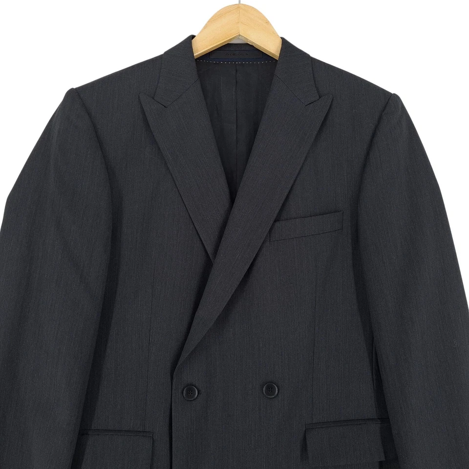 Chaqueta Blazer Strellson Lana Virgen Gris Pi6 Talla EU 48 UK/US 38 Foto 2 de 4