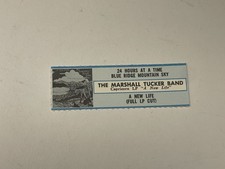 Jukebox 33 LP Title Strip Marshall Tucker Band A New Life