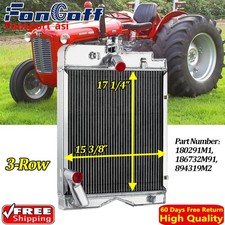 Tractor Radiator Fits For Massey Ferguson 202 TO35 35 TURF 35 UTILITY 186830M91