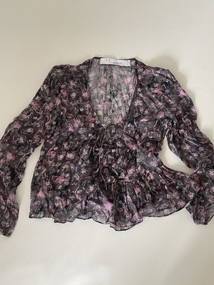 IRO Paris Bluse Hemd Viscose Luftig S, 36 Neu