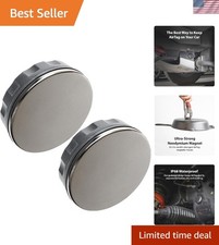 TagVault Waterproof Magnetic Case 2-Pack for AirTag - Ultra Strong Neodymium