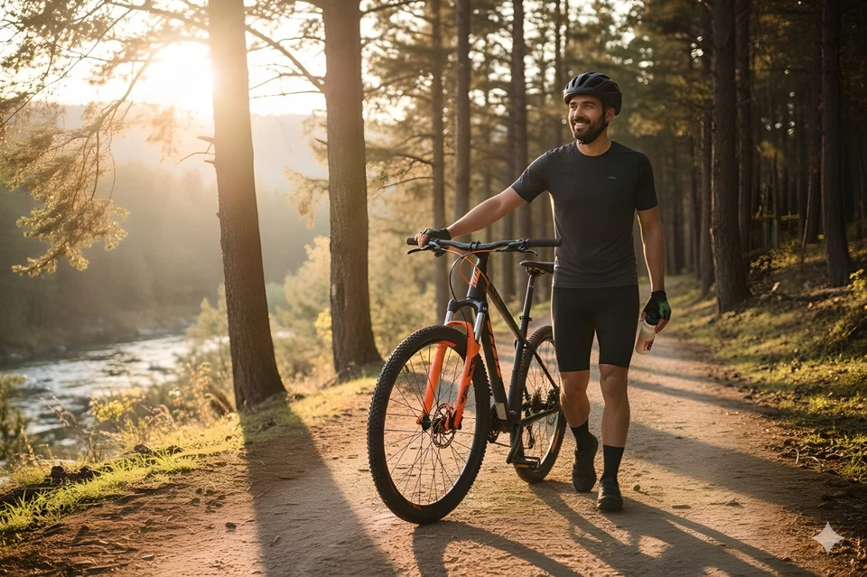 KTM Chicago 292 Hardtail MTB 29 Zoll 24 Gang Shimano 53cm XL Schwarz Orange - Bild 4 von 4