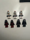Lego Star Wars old republic mini figure lot 1 helmet of sith trooper  damaged
