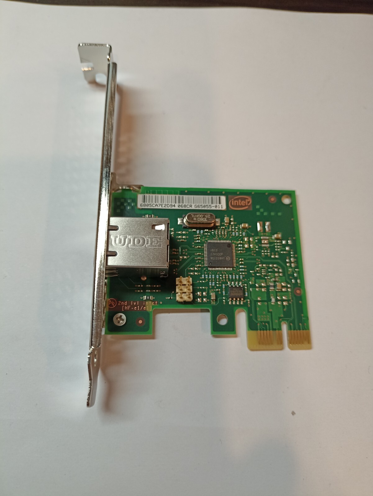 INTEL G65055-011 Gigabit Network Adapter HP SPARES 728562-001  