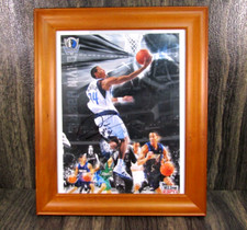 NBA Dallas Mavericks Signed Devin Harris Autographed Photo 14 X 17 Framed