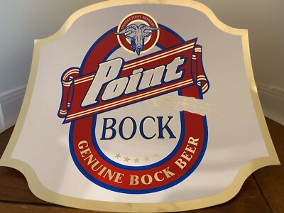 STEVENS POINT Wisconsin BREWERY Bock 5.5'' STICKER Decal Craft Beer Brewing