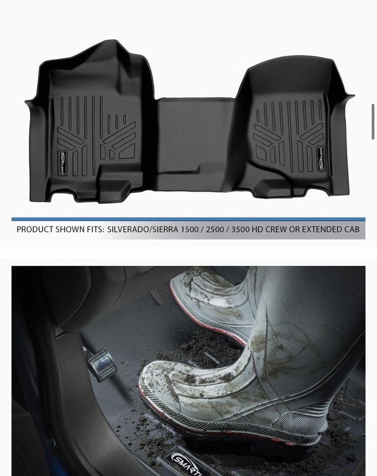 maxliner floor mats 2007-2014 Chevrolet Silverado - Image 4 of 4