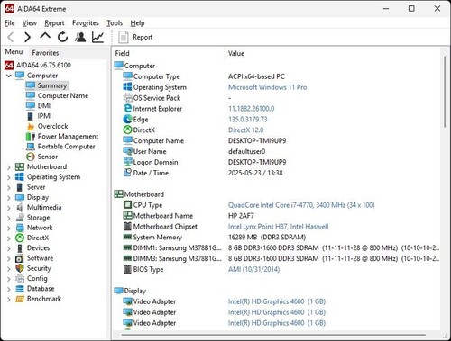 HP Envy 700-327c (Intel i7-4470/16GB RAM/500GB SSD) - Windows 11 Pro - Bild 6 von 12