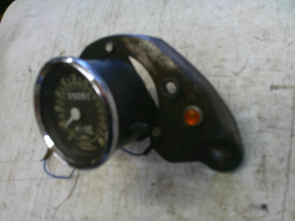 Harley Davidson 350 SX 350 1972-1974 velocímetro velocímetro medidores de tablero Foto 3 de 4