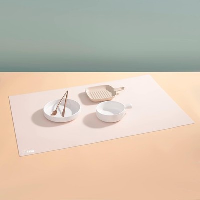 Extra Large Silicone Mat 36'' x 24'' Place Mats, Heat x 24'', Translucent 