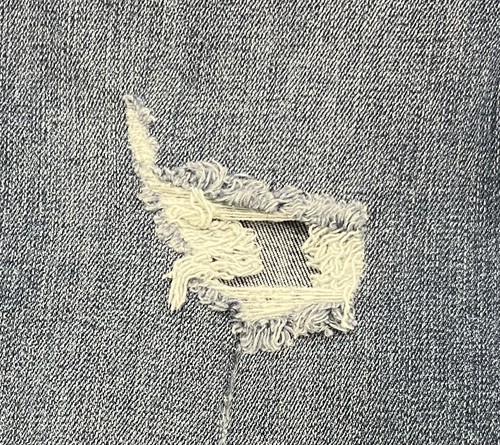 River Island Plus 18 Blue Jeans Skinny Ripped Distressed I4 - Picture 5 of 13