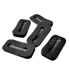 Silicone Gas Stove Child Safety Knob Locks  Stove Knob Cover 5 Pk black