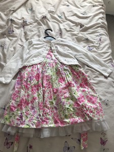 girls flowery dress