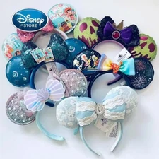 2025 Loungefly Disney Parks Mickey Anna Frozen Rapunzel Minnie Ears Headband UK