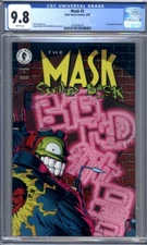 Mask #2  Dark Horse Comics Jim Carey The Mask Strikes Back  The ONLY CGC 9.8