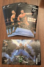 1998 WWF WWE Vintage Super Size Stickers Artbox Lot Of 4 - Shamrock - DX