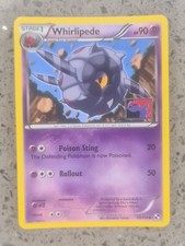 Pokemon - Whirlipede - 53/114 - Black & White Base - Play League Promo - NM