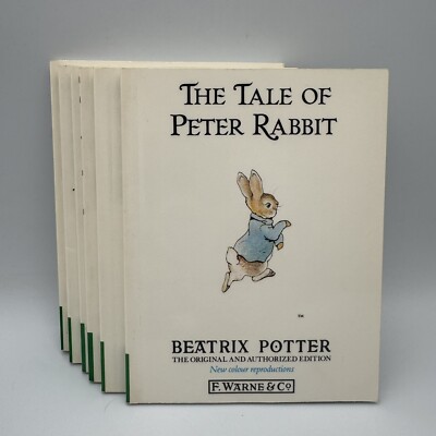 Beatrix Potter Complete Six Volume 1990 BP Set Of  ''The Peter Rabbit'' Collection