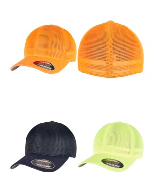 Flexfit Snapback Baseball Trucker Cap Mesh Kappe Hat Baseballkappe Schirmmütze
