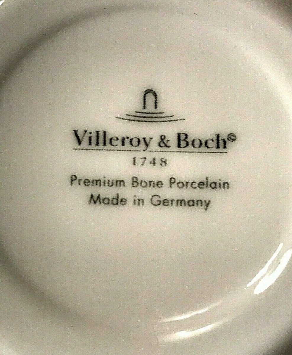 Villeroy & Boch 1748 Bottega White Saucer Germany Premium Bone
