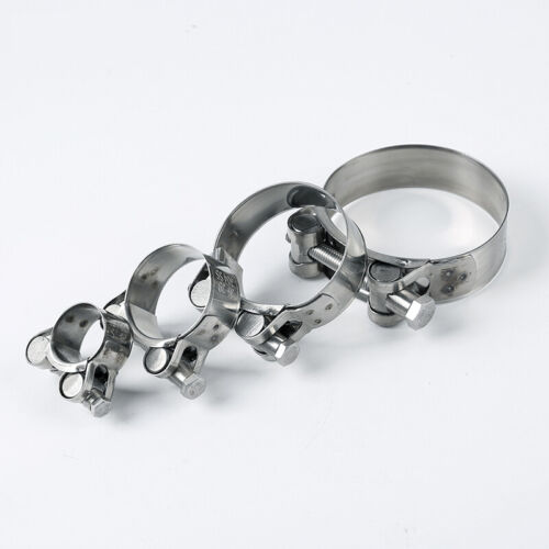 Hose Clamps-Clips Stainless Steel Heavy Duty T Bolt Exhaust W4 T304 17mm - 200mm - Picture 3 of 3