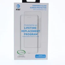 SET of 2X AT&T Screen Protector Glass for iPhone 11 Pro Max and  XS Max Clear