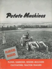 IH McCormick Deering Potato Machines Planter Equipment Dealer Sales Brochure