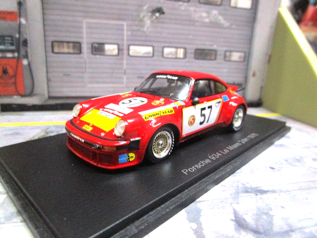 PORSCHE 911 - 934 Turbo 24h Le Mans 1976 Gelo Loos #57 Schenken