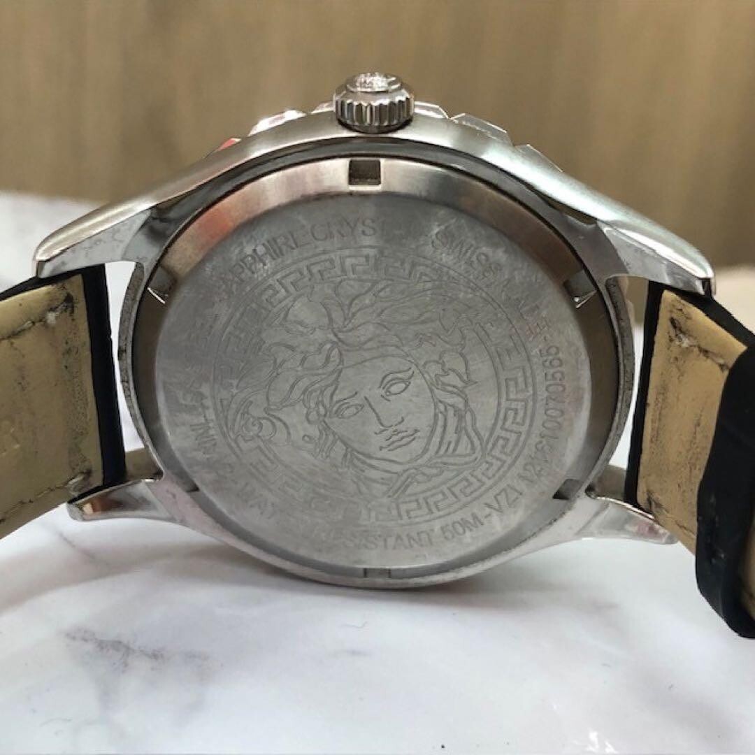 ♦️ VERSACE◇HELLENYIUM◇VZI010017◇自動巻♦️ Versace Vzi010017 Helenium Series Automatic Winding Analog