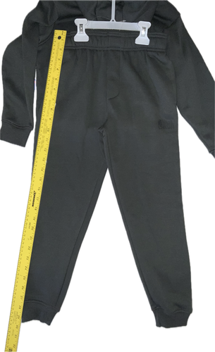 NBA Boys Gray Hooded Sweatsuit Two Piece Set Size 4 NWT - Picture 6 of 11