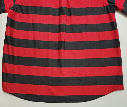 DIXXON Mens XL Flannel The Cobain Nirvana Red Black Button Front Shirt - Picture 18 of 24