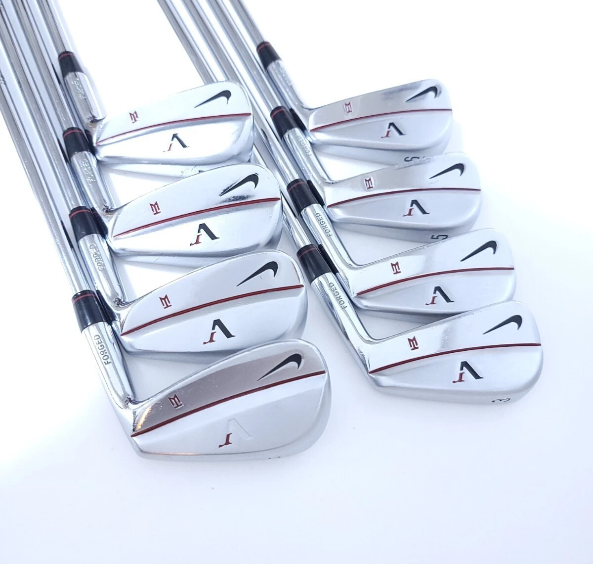 Golf Iron Set NIKE VICTORY RED FORGED TW BLADE US Dynamic Gold