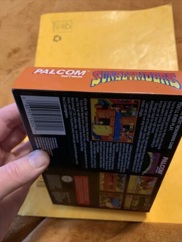 Sunset Riders SNES Ultra Rare Orange Box PAL UK Super Nintendo Complete Retro - Picture 20 of 24