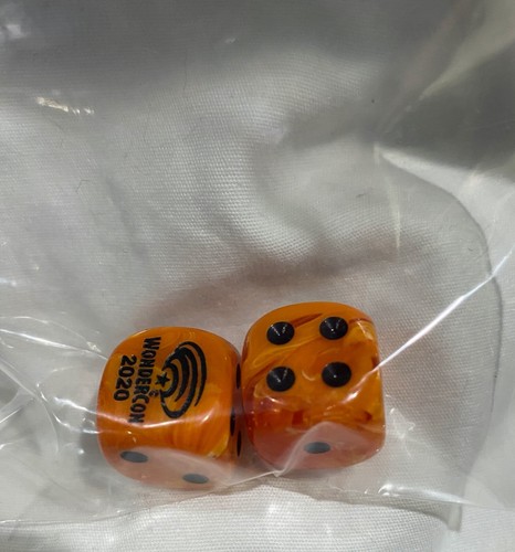 WonderCon Anaheim 2020 Exclusivo: Logotipo de edición limitada DICE, primer año, NUEVO - Imagen 3 de 3
