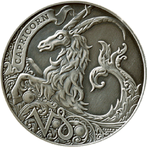 Belarus 2014, CAPRICORN. Zodiac Horoscope, 1 ruble - Picture 1 of 4