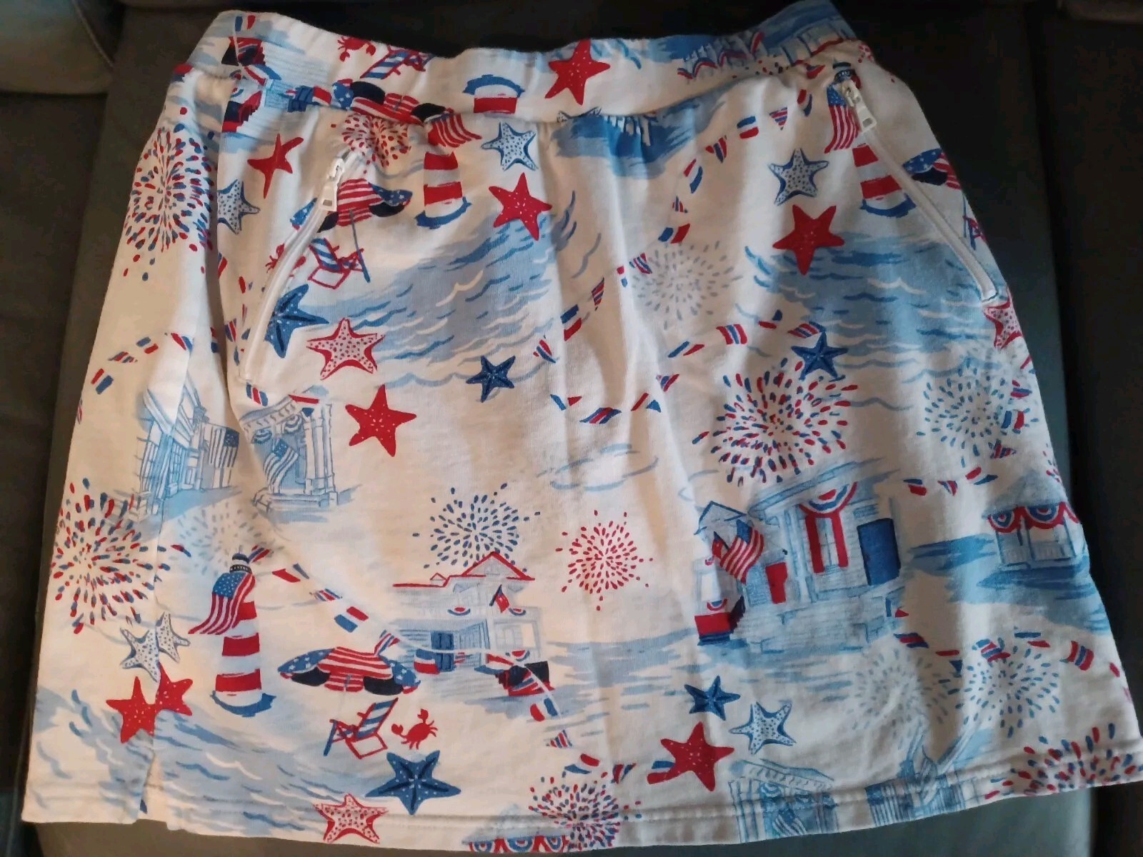 Kim Rogers Stretch Skort Skirt with Shorts size S… - image 1