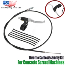 Throttle Cable Assembly Kit For Concrete Wet Screed w/ Control and Strap HD7070