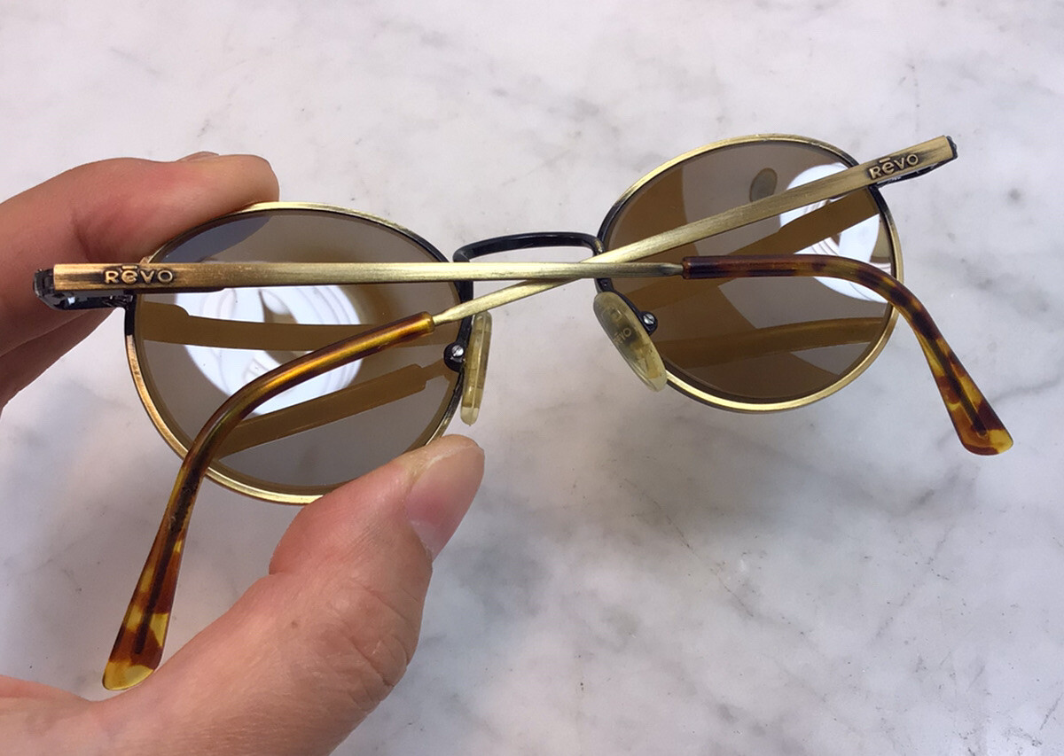 Vintage Revo 984 008 Malibu Tortuga Sunglasses Vintage REVO 1105/008 Tortoise Antique Gold Sunglasses Rare  main image 2
