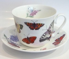 Roy Kirkham Butterfly Garden Jumbotasse mit Untere 0,4l