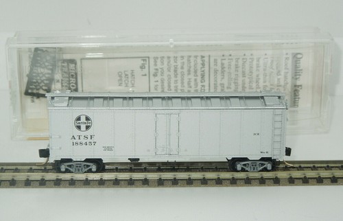 Micro Trains Line Spur N 59030 Steel Side Ice Reefer ATSF | Zustand: Gebraucht