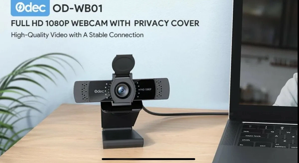 Odec Webcam 1080P Full HD con Microfono OD WB01