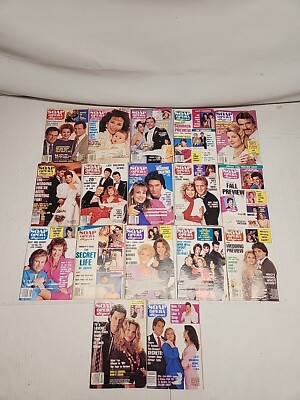 Soap Opera Digest Lot of 17 Issues 1988 Months From May-December 
