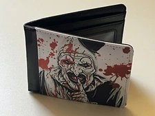 Terrifier Art The Clown Bloody Bifold Wallet