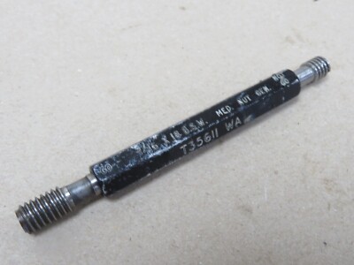 5/16 Zoll x 18 Tpi BSW MED NUT GEN GO NOGO Schraubstopfen Messgerät ME3904