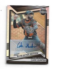 2023 Panini Elite Edition Auto Cade Hunter#153 Cincinatti Reds
