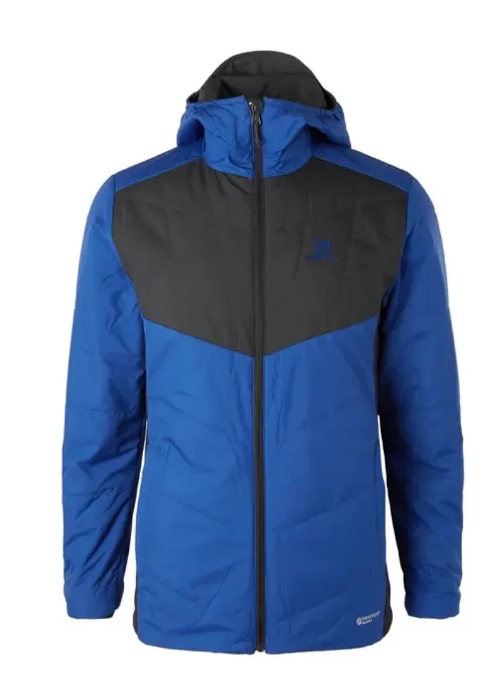 SALOMON Drifter Mid Hoodie Reversible Jacket size Large Blue eBay