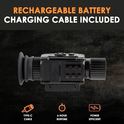 1-4X Digital Night Vision Hunting Rifle Scope Optics Sight 850nm IR Camera - Picture 12 of 21