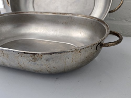 RevereWare Padella per Arrosto Forno Olandese Coperchio a Cupola Acciaio Inox No Rack - Foto 5 di 15